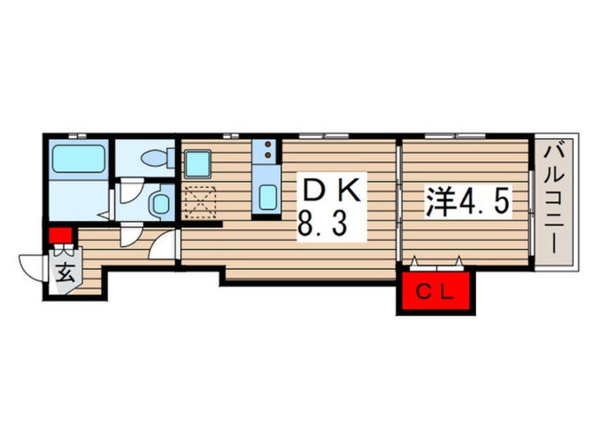 間取図 シャリマー　ディス