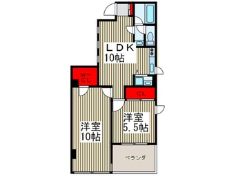 間取図 クレセント南町