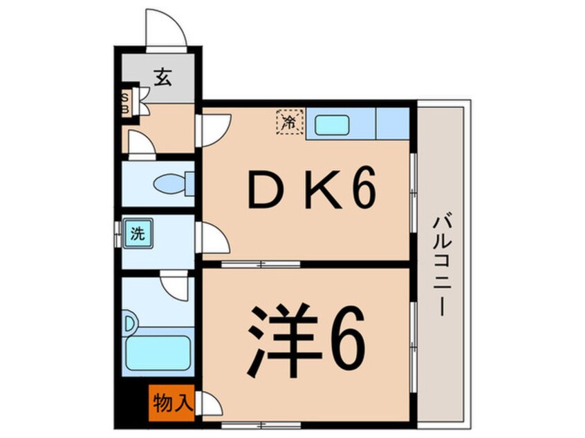 間取図 シャト－大岡山