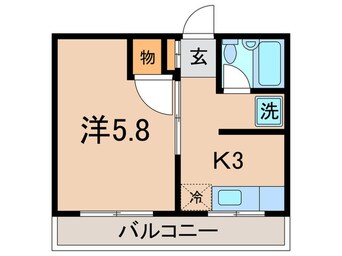 間取図 シャト－大岡山