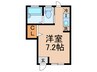 コンフォートひばりヶ丘 1Rの間取り