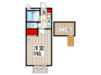 間取図 パシフィックパレス北本