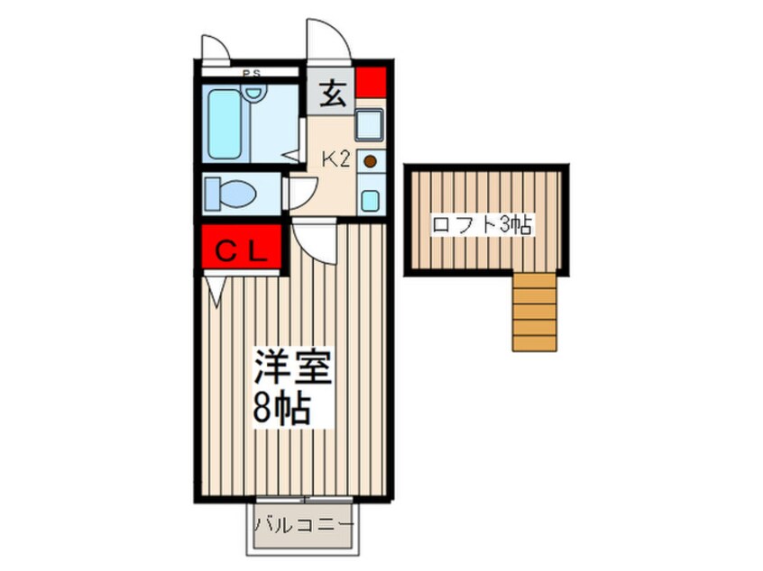 間取図 パシフィックパレス北本