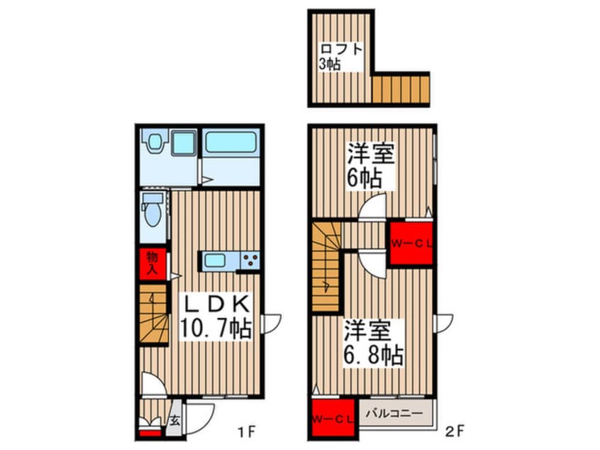 間取図 ＰＬＵＭ川口