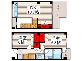 間取図 ハーモニーC