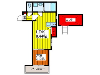 間取図 グレース朝日