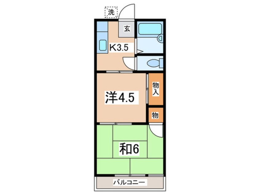 間取図 カ－サグリ－ングラス