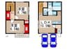 エスペランサ南大塚A 2LDKの間取り