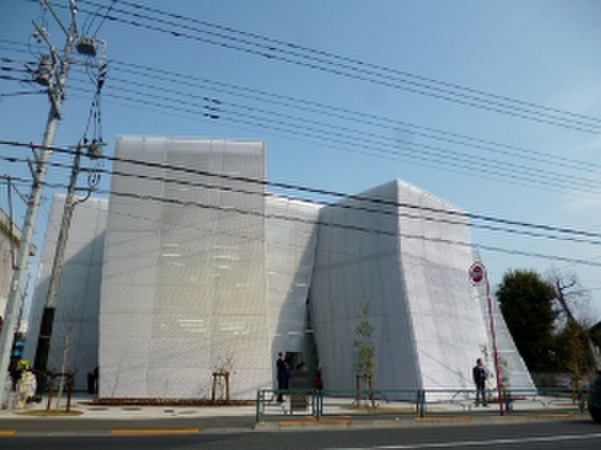 仲町図書館(図書館)まで210m パティオ仲町