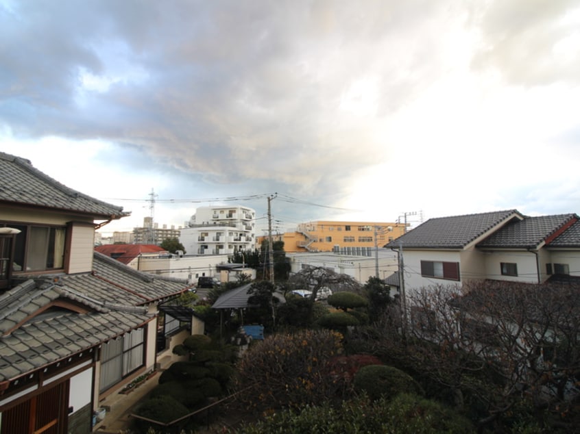 室内からの展望 もみの木荘