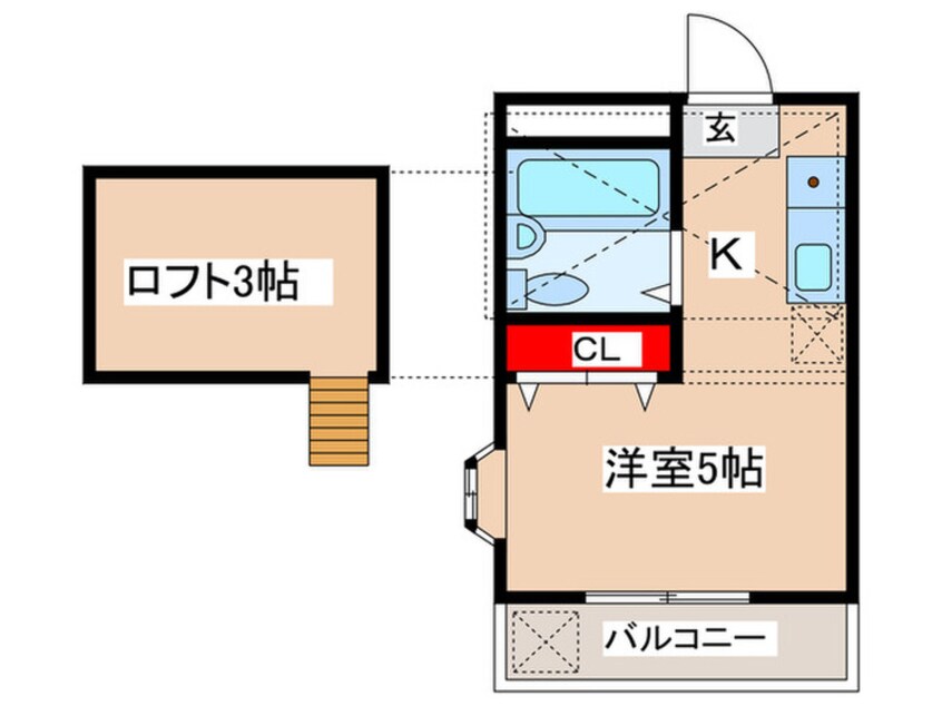 間取図 猫メゾンアップル