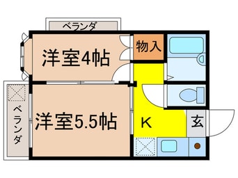 間取図 ベルハイム練馬