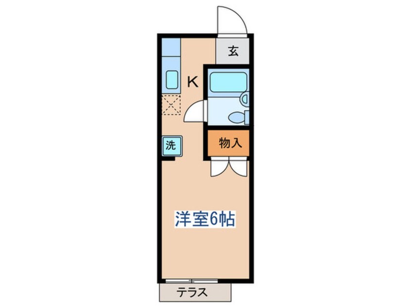 間取図 ヴィラＵ