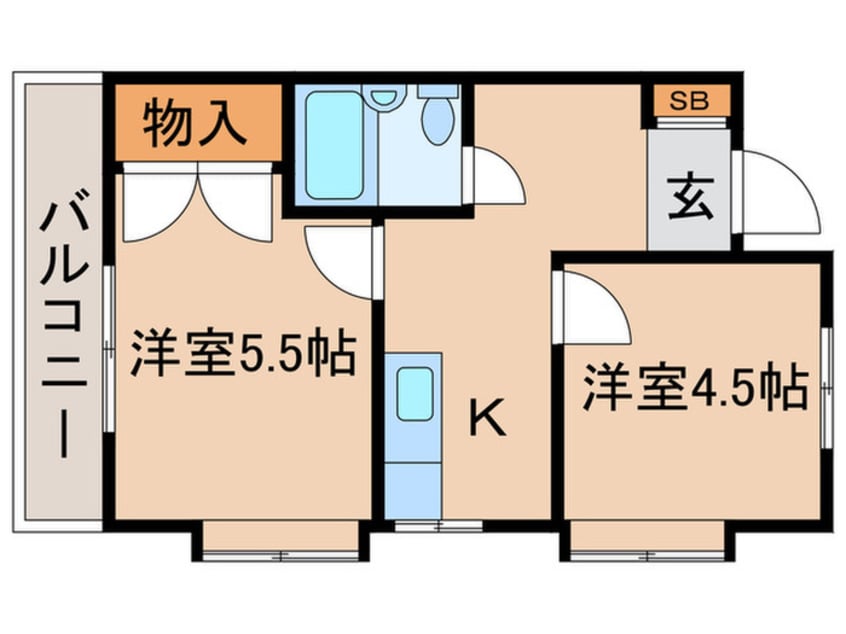 間取図 しらゆり館