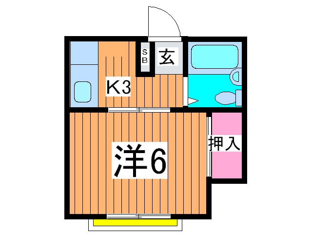 間取り図 コ－ポ三山