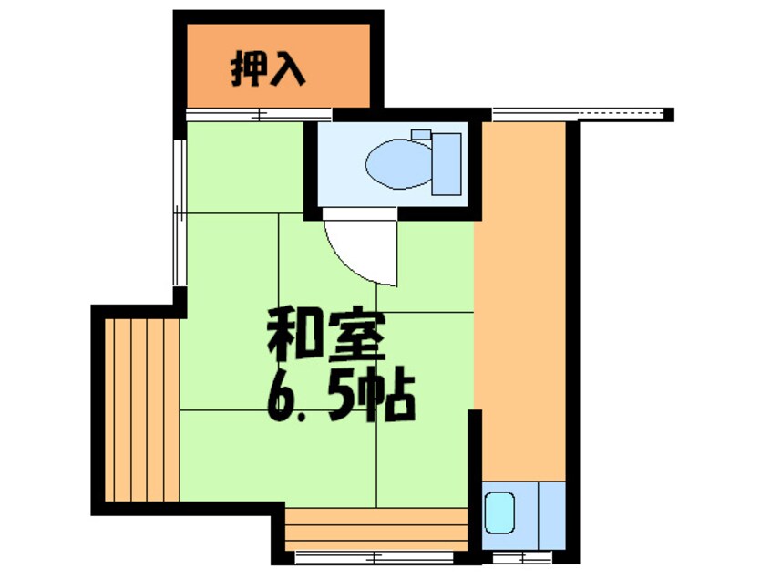 間取図 第２みどり荘