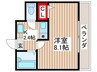 ＩＫＫ　Ⅱ 1Kの間取り