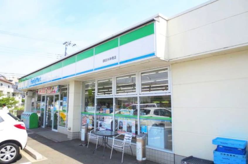ファミリーマート鎌田水神橋店(コンビニ)まで474m 木村アパート