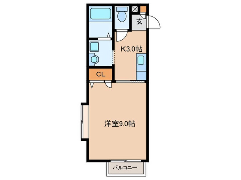 間取図 等々力コ－ト