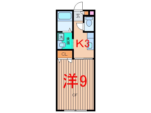 間取り図 等々力コ－ト