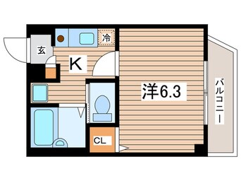 間取図 ディアコ－ト綱島
