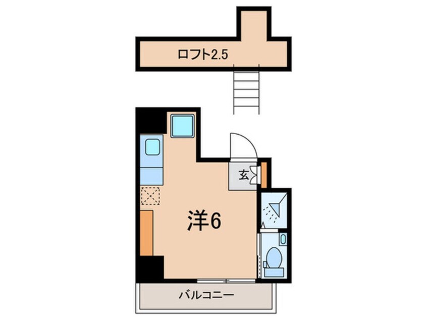 間取図 エルセゾンフクダ