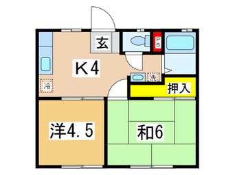 間取図 泉ハイツＢ