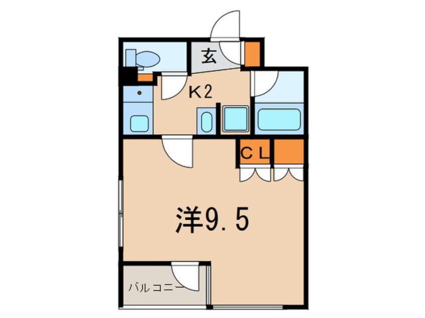 間取図 ディアレンス西麻布