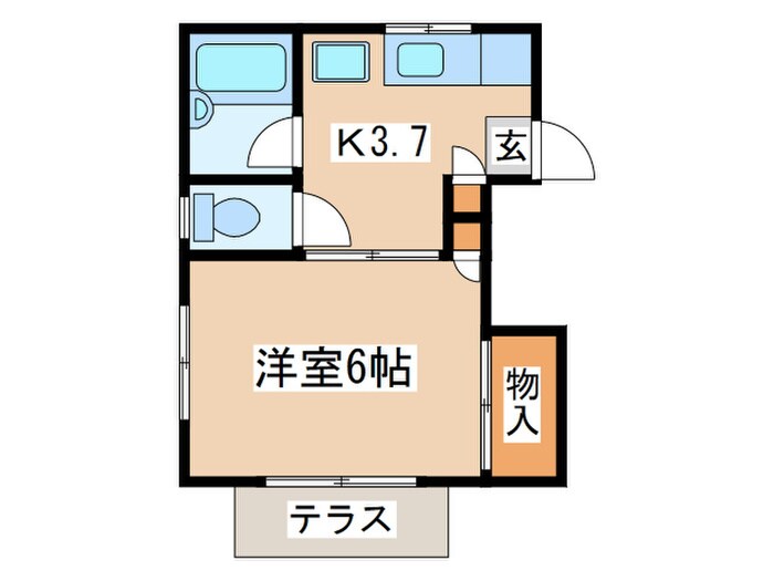 間取り図 アイランドハイツ