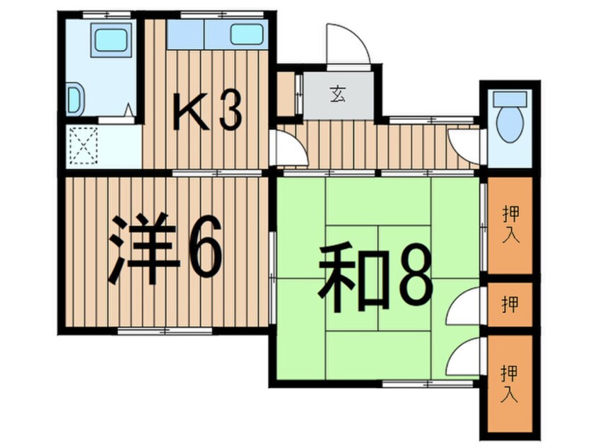 間取図 沼井邸