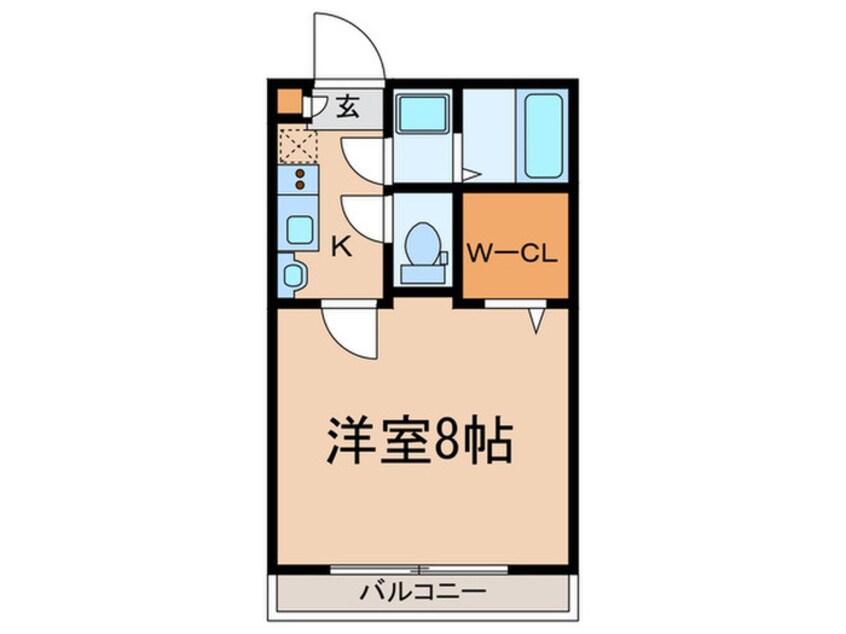 間取図 Ｋ′ｓ ｃｉｔｙ鶴瀬西