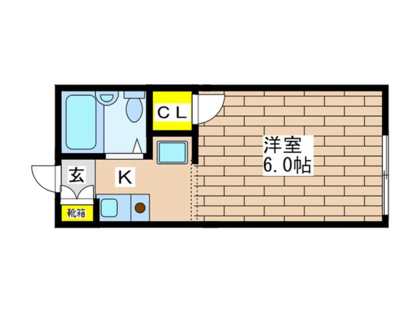 間取図 ヴォンヌ－クＴ・Ｋ