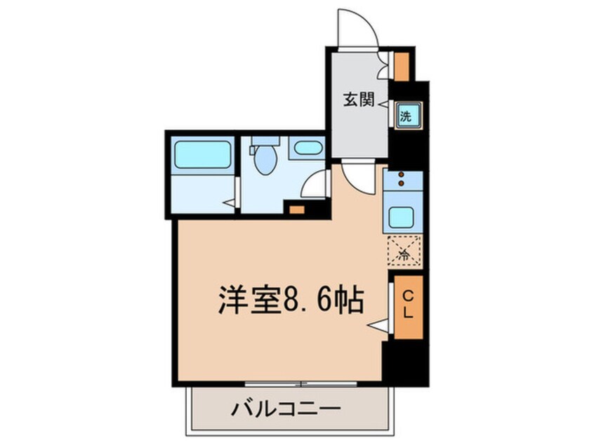 間取図 カーサスプレンディッド南麻布