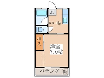 間取図 富士見ハイツ