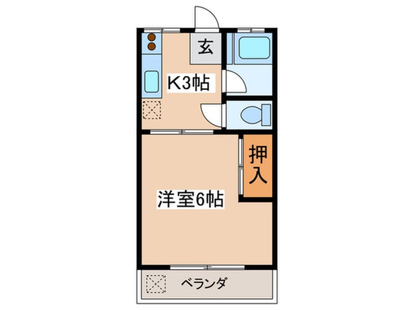 間取図 富士見ハイツ