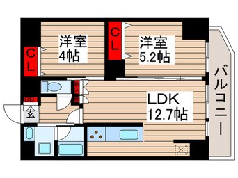 間取図 ドゥーエ南千住