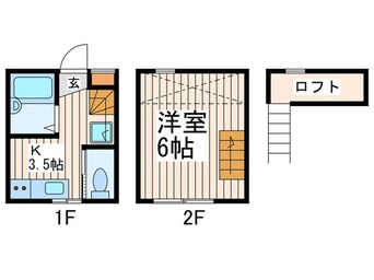 間取図 ヒ－リング・ファクトリ－江古田