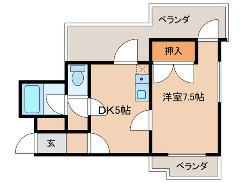 間取図 赤塚マンション