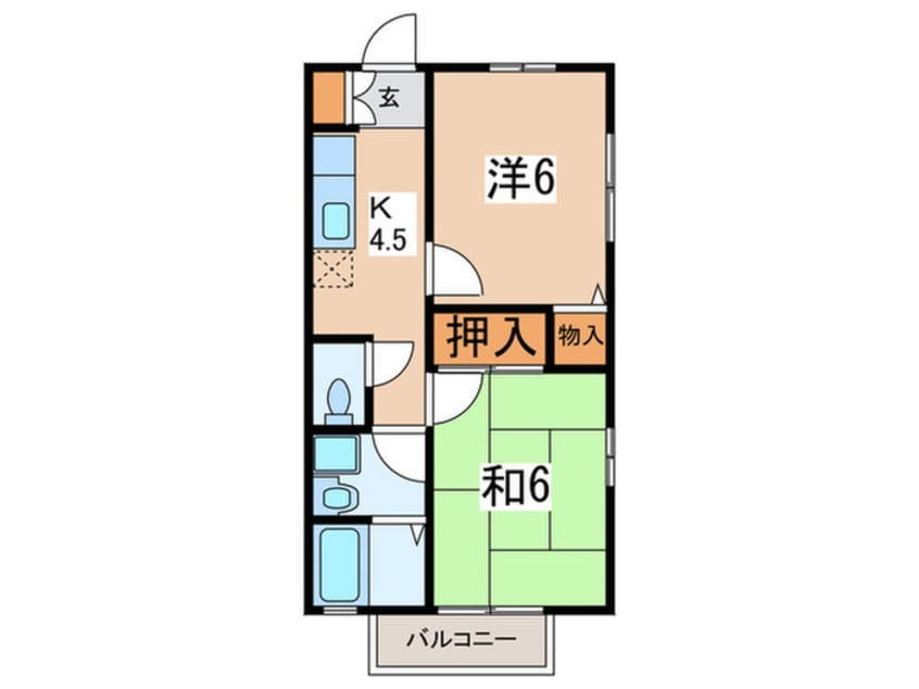 間取図 サンコート東戸塚A