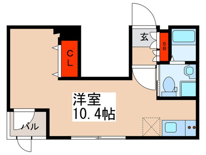 間取り図 ペルシカ中野