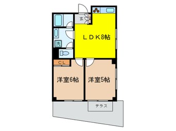 間取図 ハイムプリメール