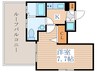 アルペ－ジュ阿佐谷　 1Kの間取り