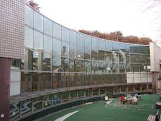 図書館(図書館)まで200m ブリランテ湘南台