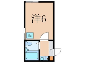 間取図 ひばりヶ丘コーポ