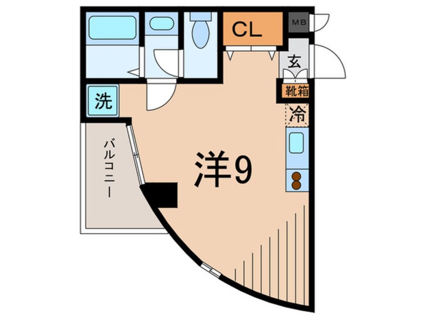 間取図 ウエストコート２