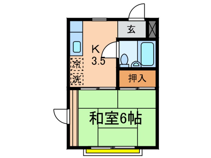 間取図 第１ハウスバンブー