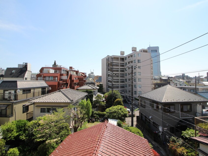 室内からの展望 第１ハウスバンブー