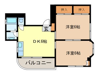 間取図 ヒカリハイツ王子