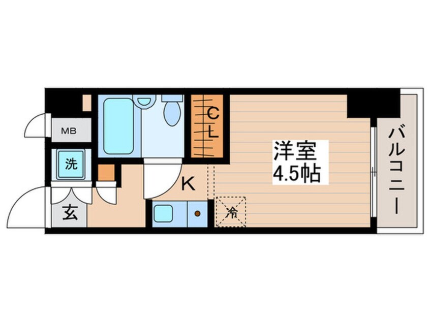 間取図 ウィンベルソロ国分寺第１