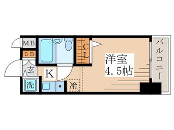 間取図 ウィンベルソロ国分寺第１